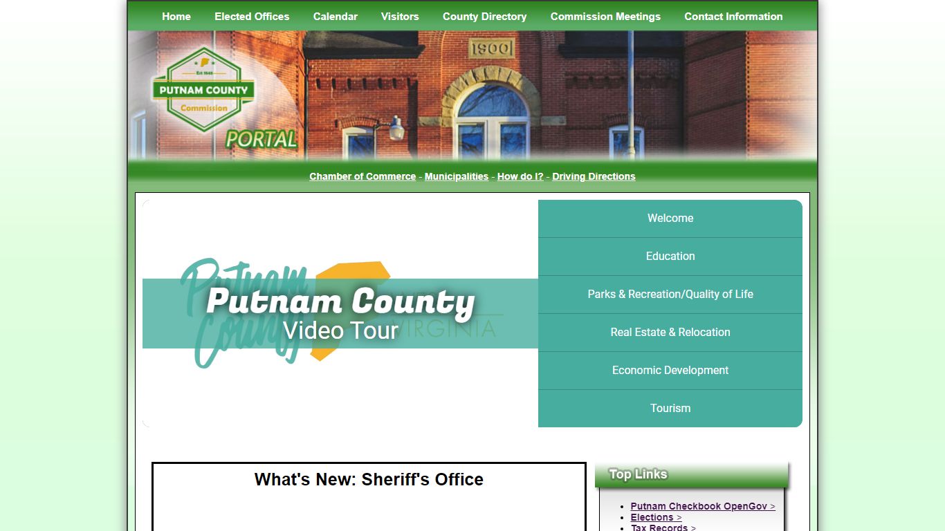 Putnam County, West Virginia Government Portal